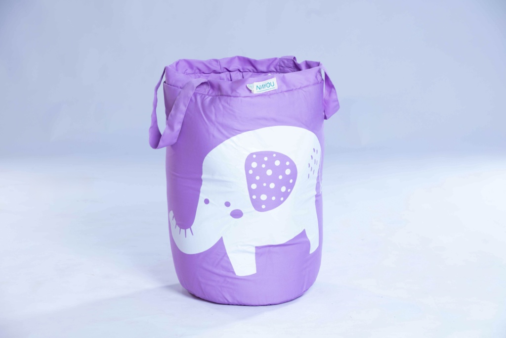 Grand panier violet