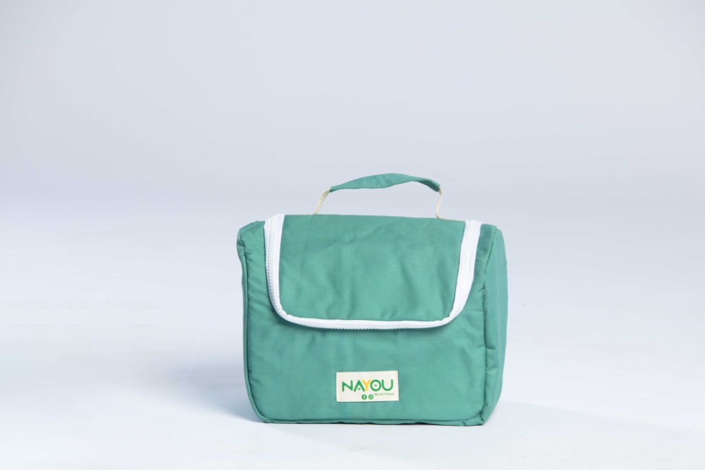 Lunch bag vert d'eau