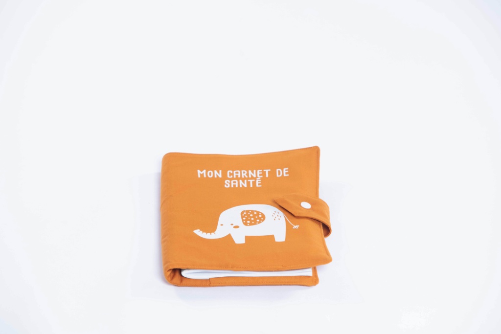 Protège carnet caramel
