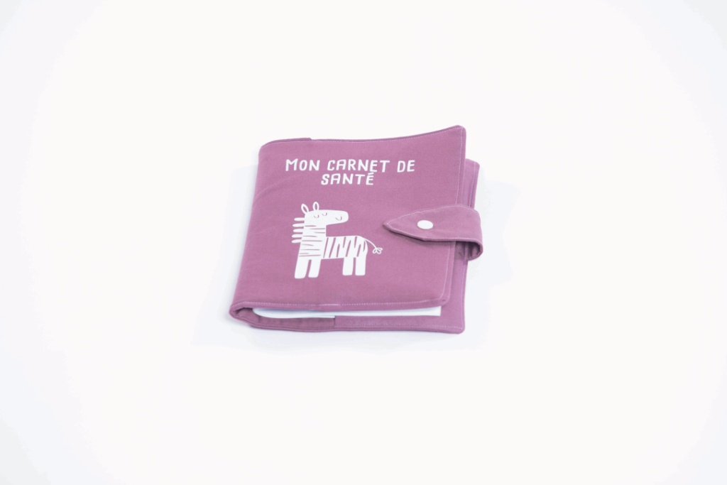 Protège carnet violet