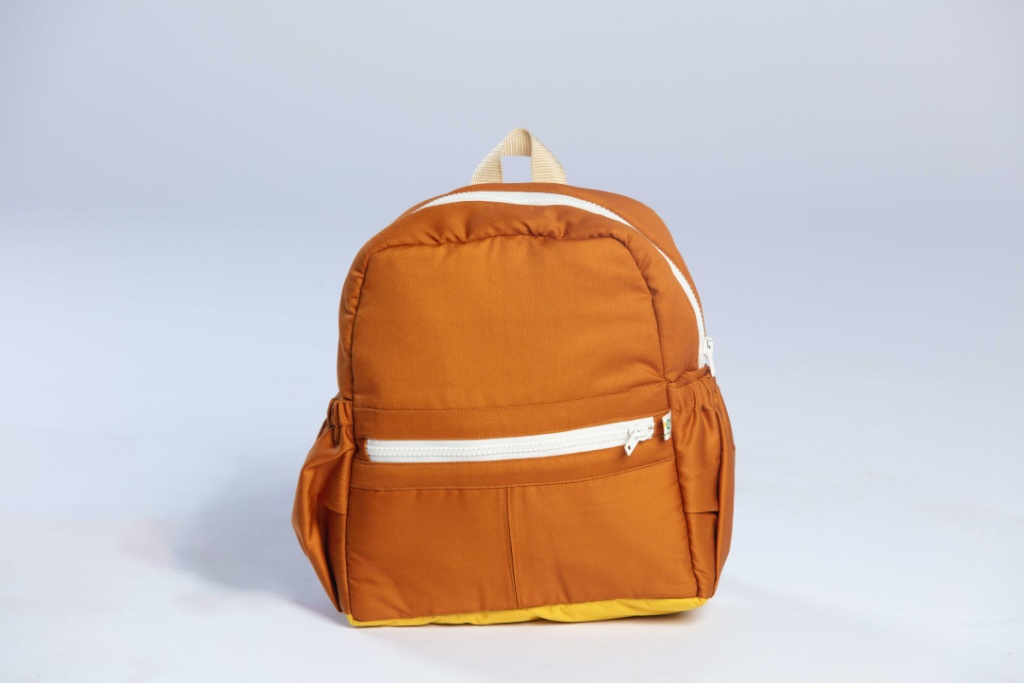 Sac à dos poche caramel petit
